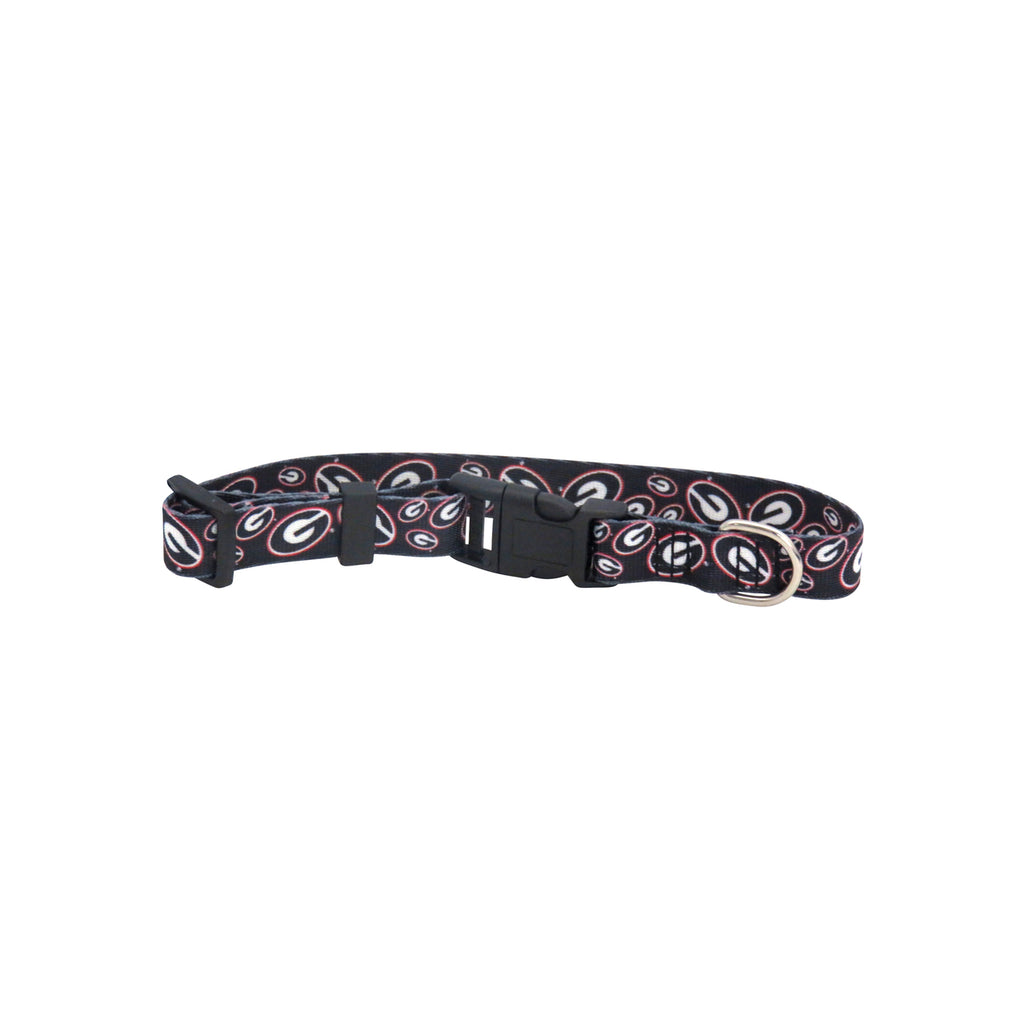 Georgia Bulldogs Pet Collar Size