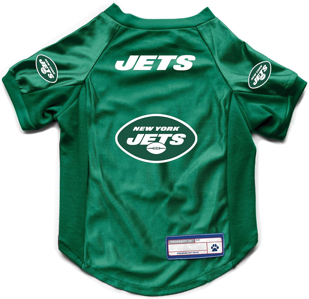 New York Jets Pet Jersey Stretch Size Alternate