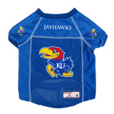 Kansas Jayhawks Pet Jersey Size