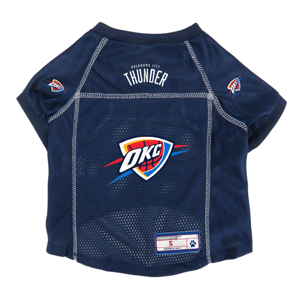Oklahoma City Thunder Pet Jersey Size