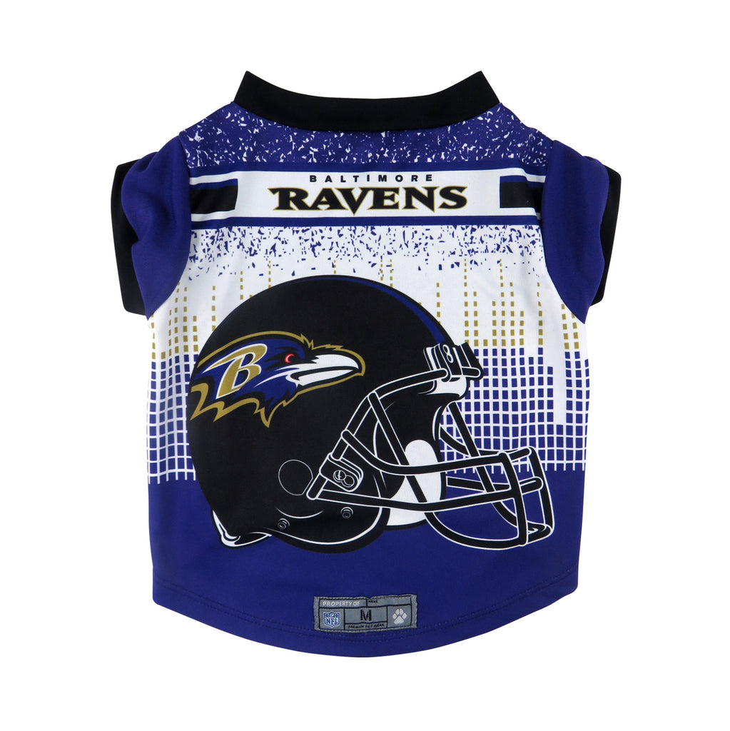 Baltimore Ravens Pet Performance Tee Shirt Size