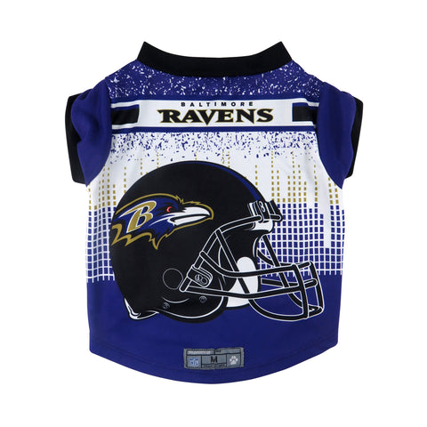 Baltimore Ravens Pet Performance Tee Shirt Size