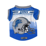 Detroit Lions Pet Performance Tee Shirt Size