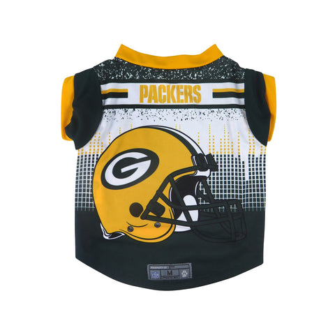 Green Bay Packers s Pet Performance Tee Shirt Size