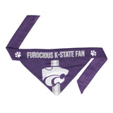 Kansas State Wildcats Pet Bandanna Size