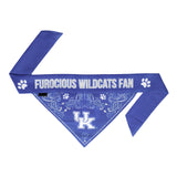 Kentucky Wildcats Pet Bandanna Size