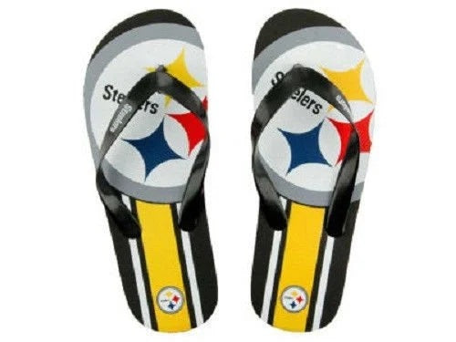 Pittsburgh Steelers Men Flip Flop 1 Pair