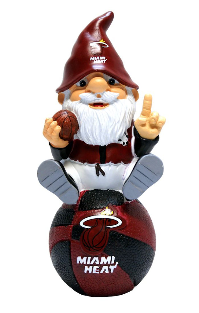 Miami Heat Garden Gnome On Team Logo CO