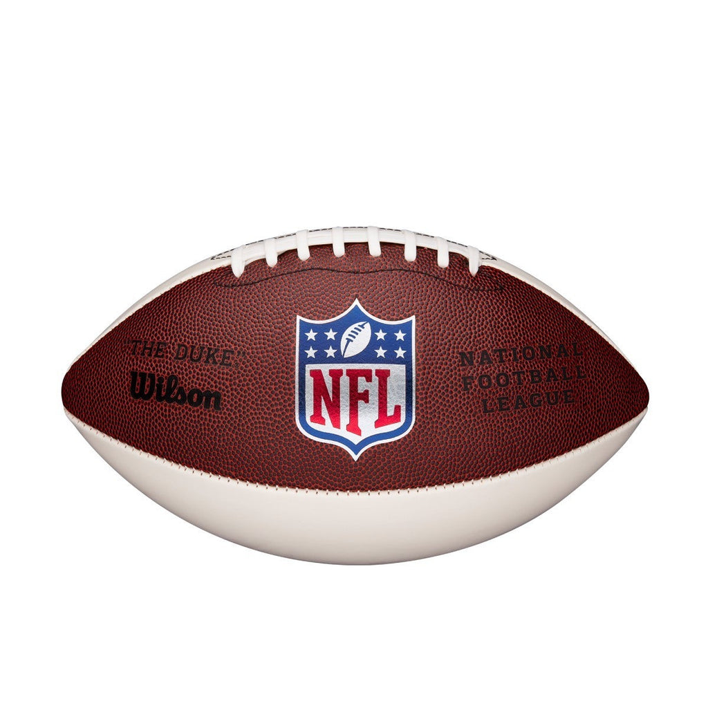 Duke Blue Devils Football Wilson 3 White Panel Replica The