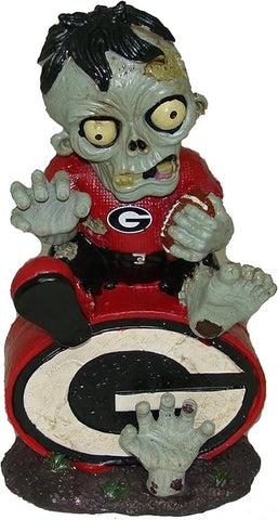 Georgia Bulldogs Zombie Figurine On Logo w/Football