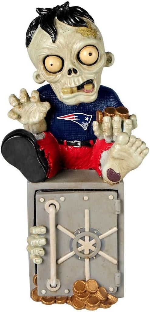 New England Patriots Zombie Figurine Bank