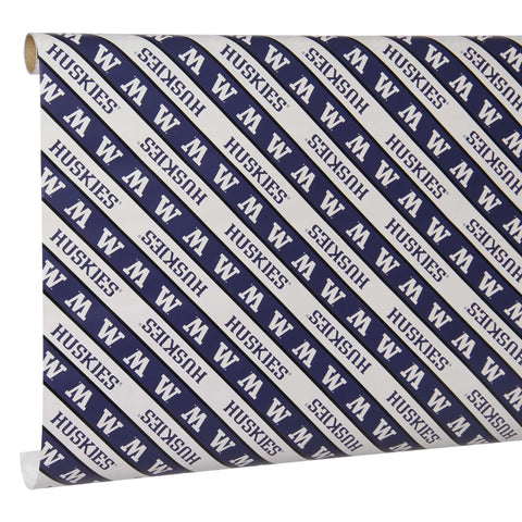 Washington Huskies Wrapping Paper Roll Team