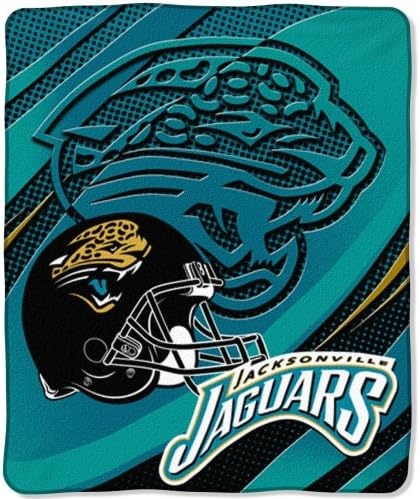 Jacksonville Jaguars Blanket 46x60 Micro Raschel Imprint Design
