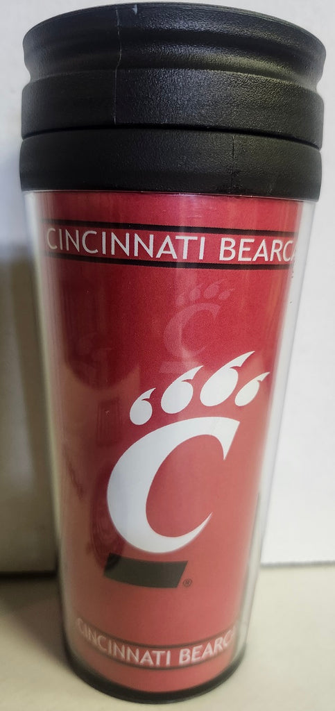 Cincinnati Bearcats Travel Mug 14oz Full Wrap Style