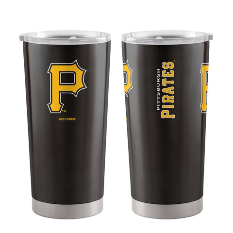 Pittsburgh Pirates Travel Tumbler 20oz Ultra Black Special Order
