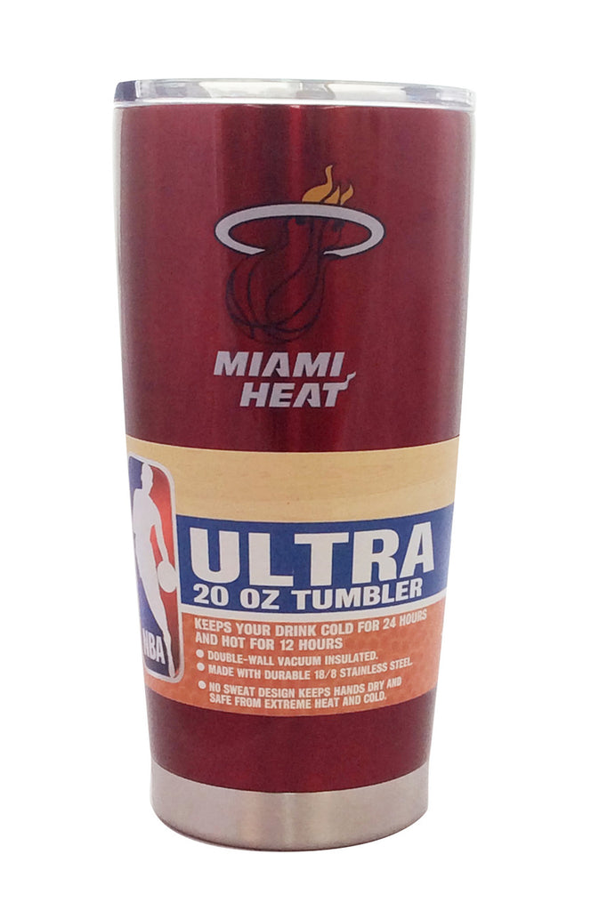 Miami Heat Travel Tumbler 20oz Ultra Red CO
