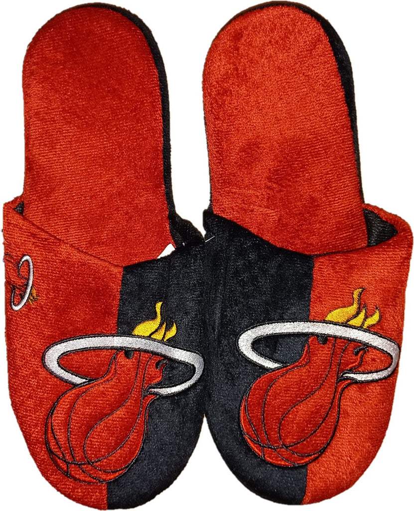 Miami Heat Slipper Split Color Slide 1 Pair