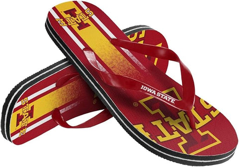 Iowa State Cyclones Flip Flop Unisex Gradient Big Logo 1 Pair