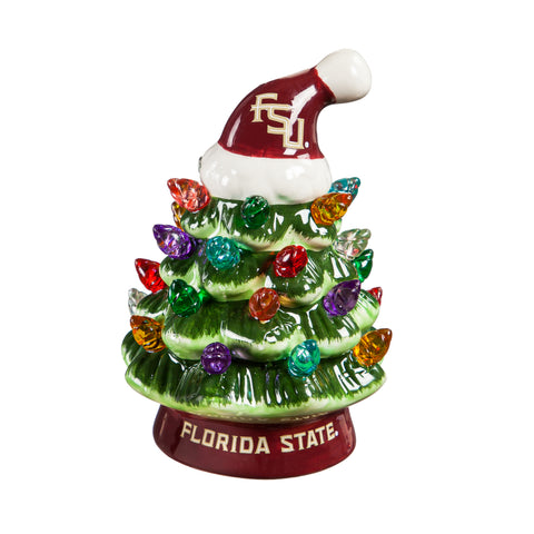 Florida State Seminoles Christmas Tree 4 Inch LED Tabletop