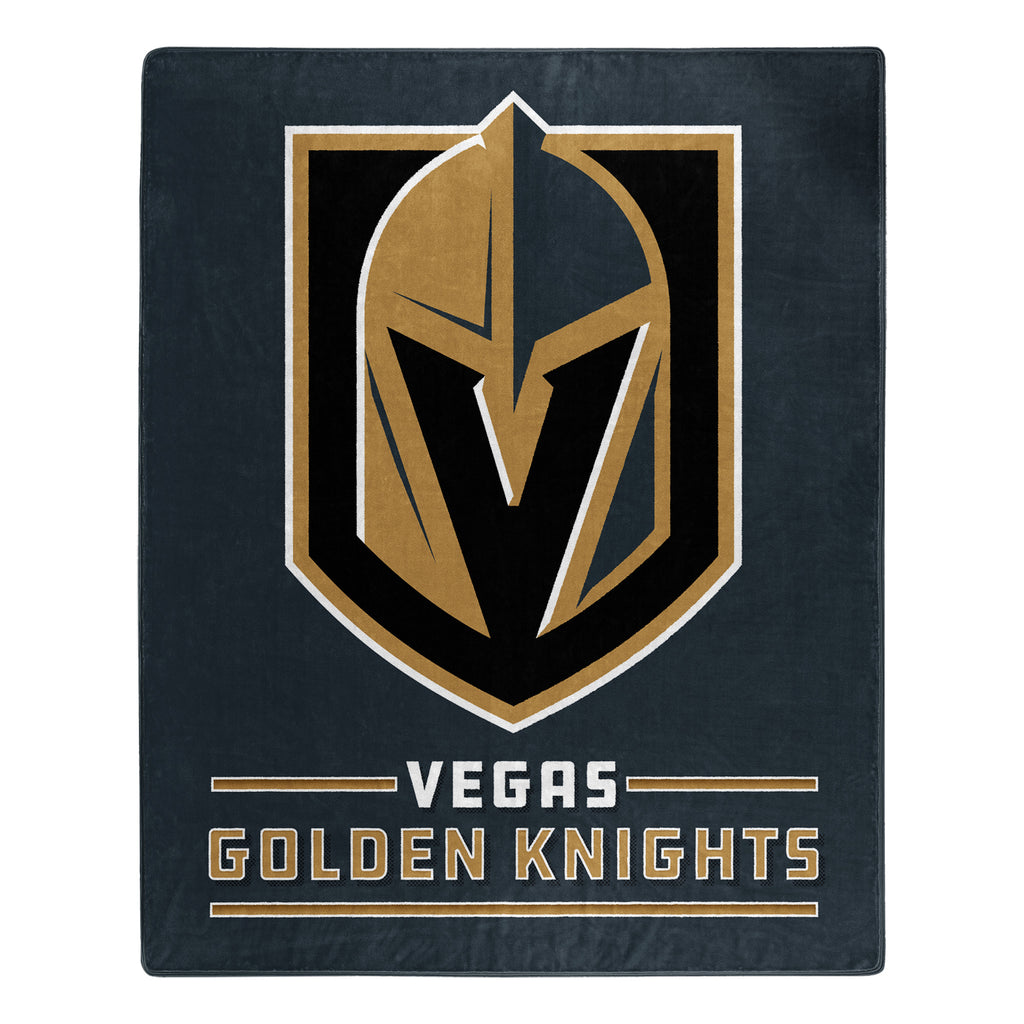 Las Vegas Golden Knights Blanket 50x60 Raschel Interference Design