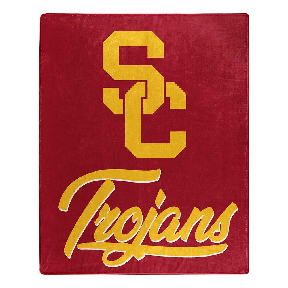 USC Trojans Blanket 60x80 Raschel Digitize Design