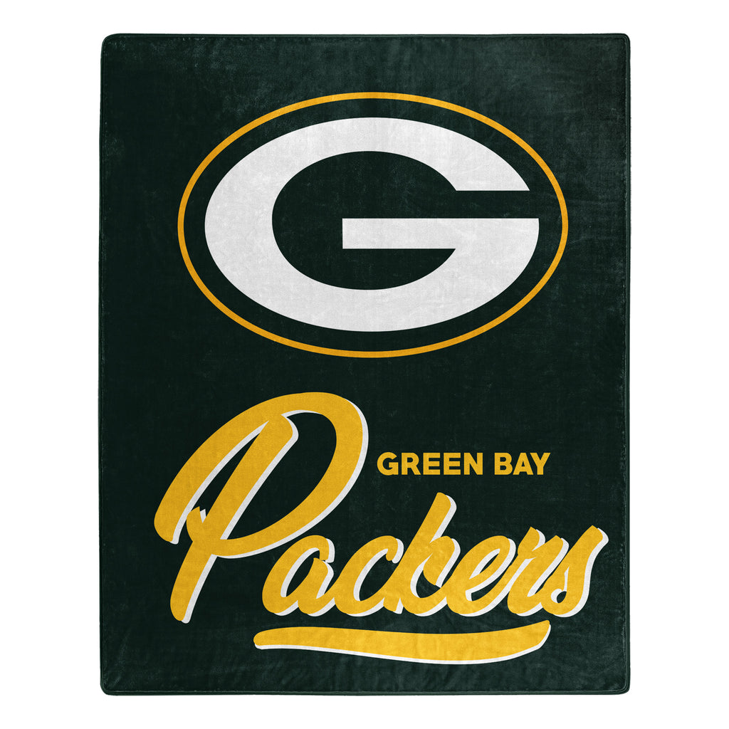 Green Bay Packers s Blanket 50x60 Raschel Signature Design