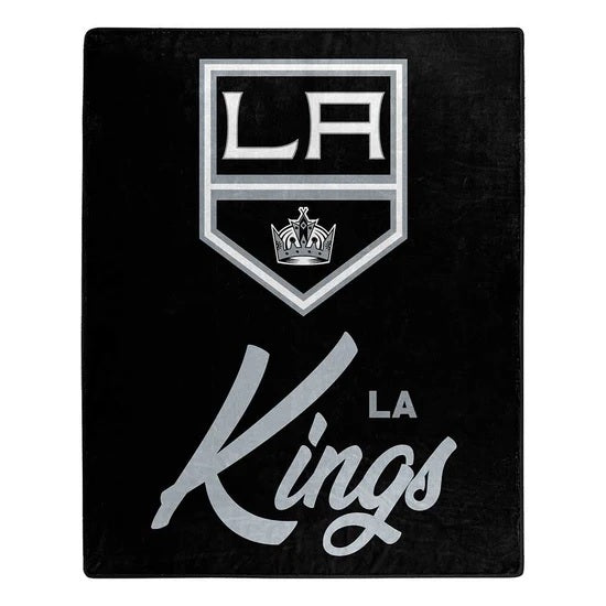 Los Angeles Kings Blanket 50x60 Raschel Signature Design