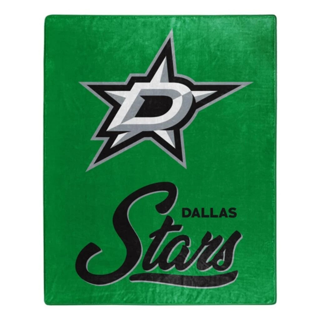 Dallas Stars Blanket 50x60 Raschel Signature Design