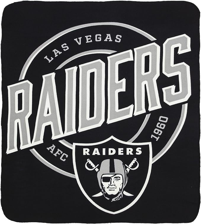 Las Vegas Raiders Blanket 50x60 Fleece Campaign Design
