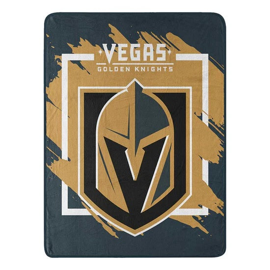 Las Vegas Golden Knights Blanket 50x60 Fleece Campaign Design