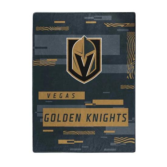 Las Vegas Golden Knights Blanket 60x80 Raschel Digitize Design