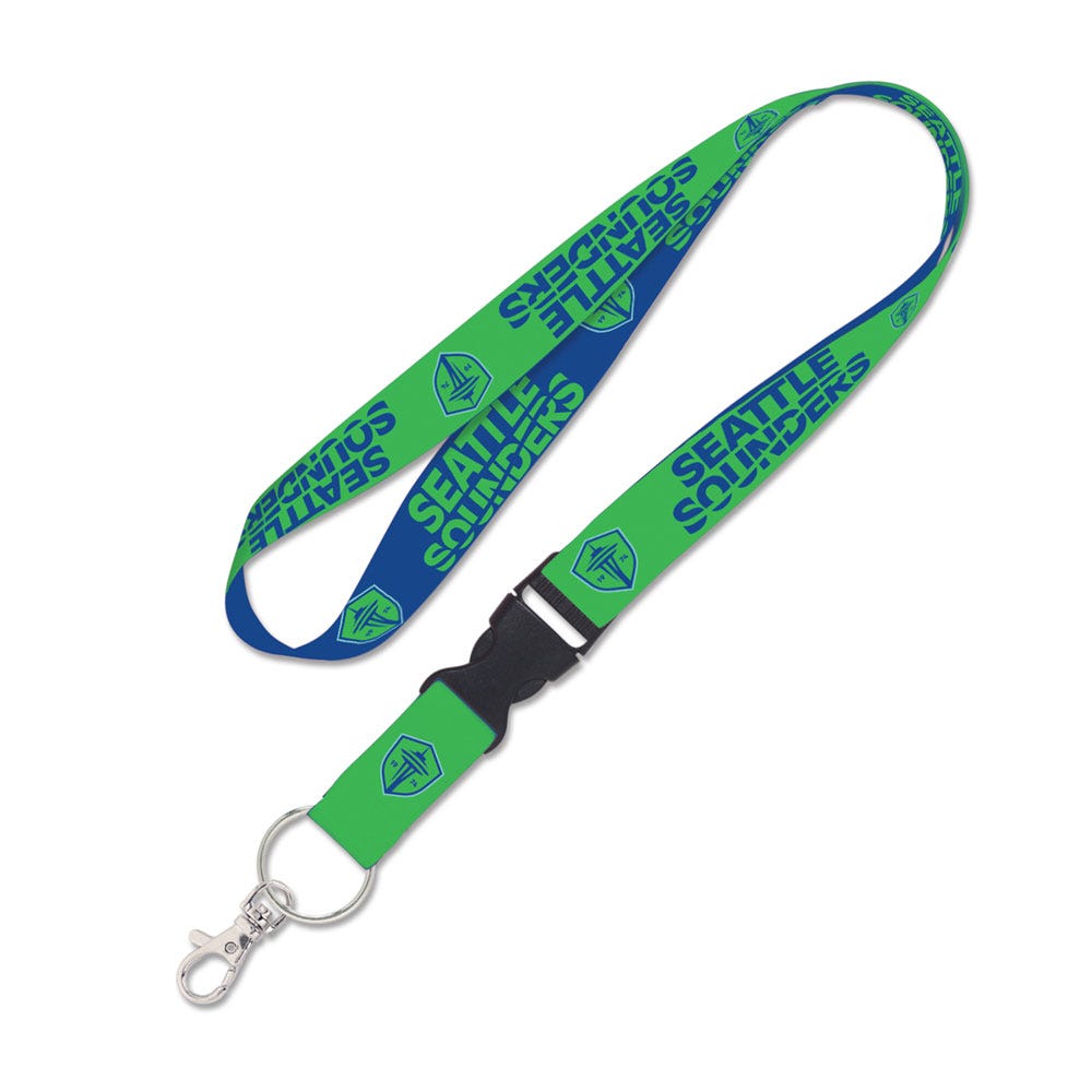 Seattle Sounders FC Lanyard with Detachable Buckle