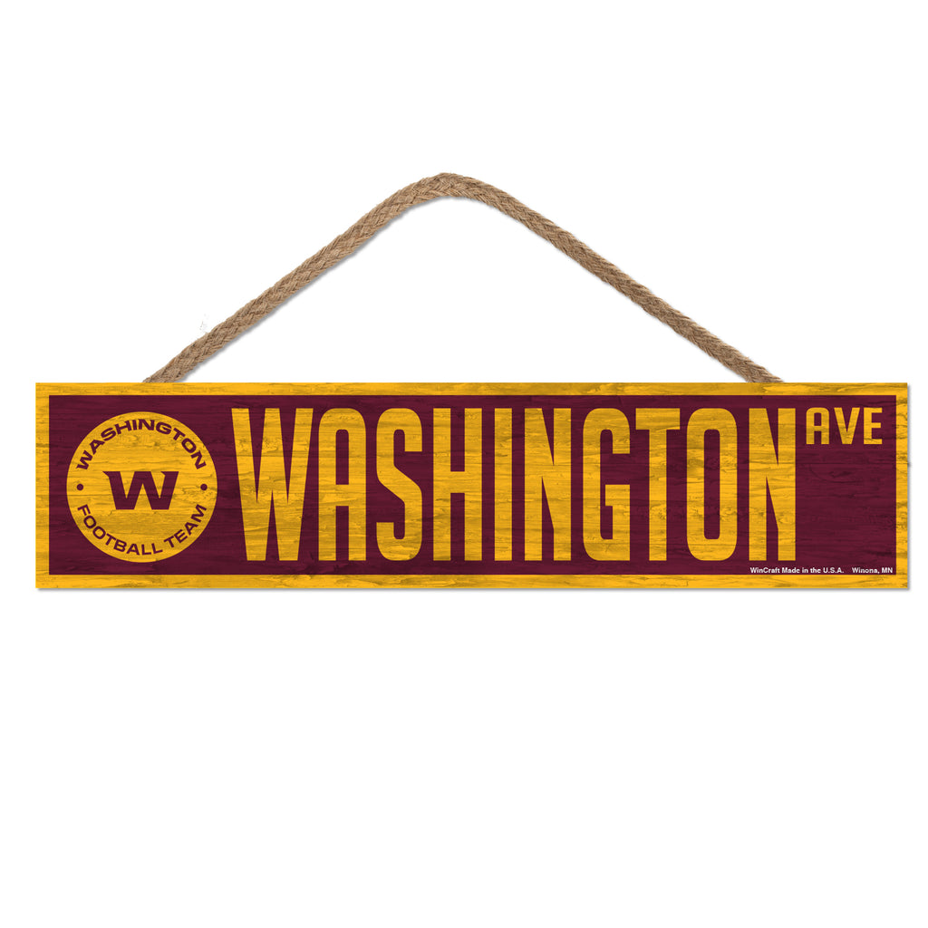 Washington Huskies Football Team Sign 4x17 Wood Avenue Design