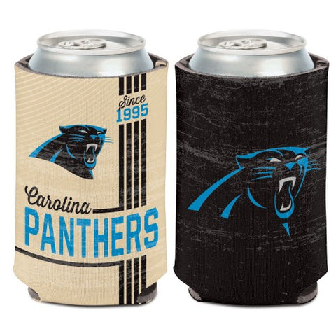 Carolina Panthers Can Cooler Vintage Design Special Order
