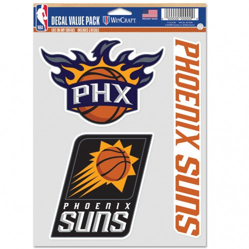 Phoenix Suns Â Decal Multi Use Fan 3 Pack