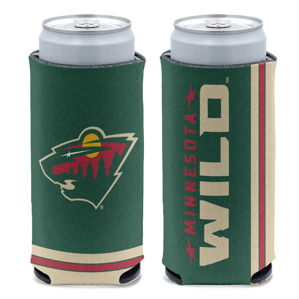 Minnesota Wild Can Cooler Slim Can Design