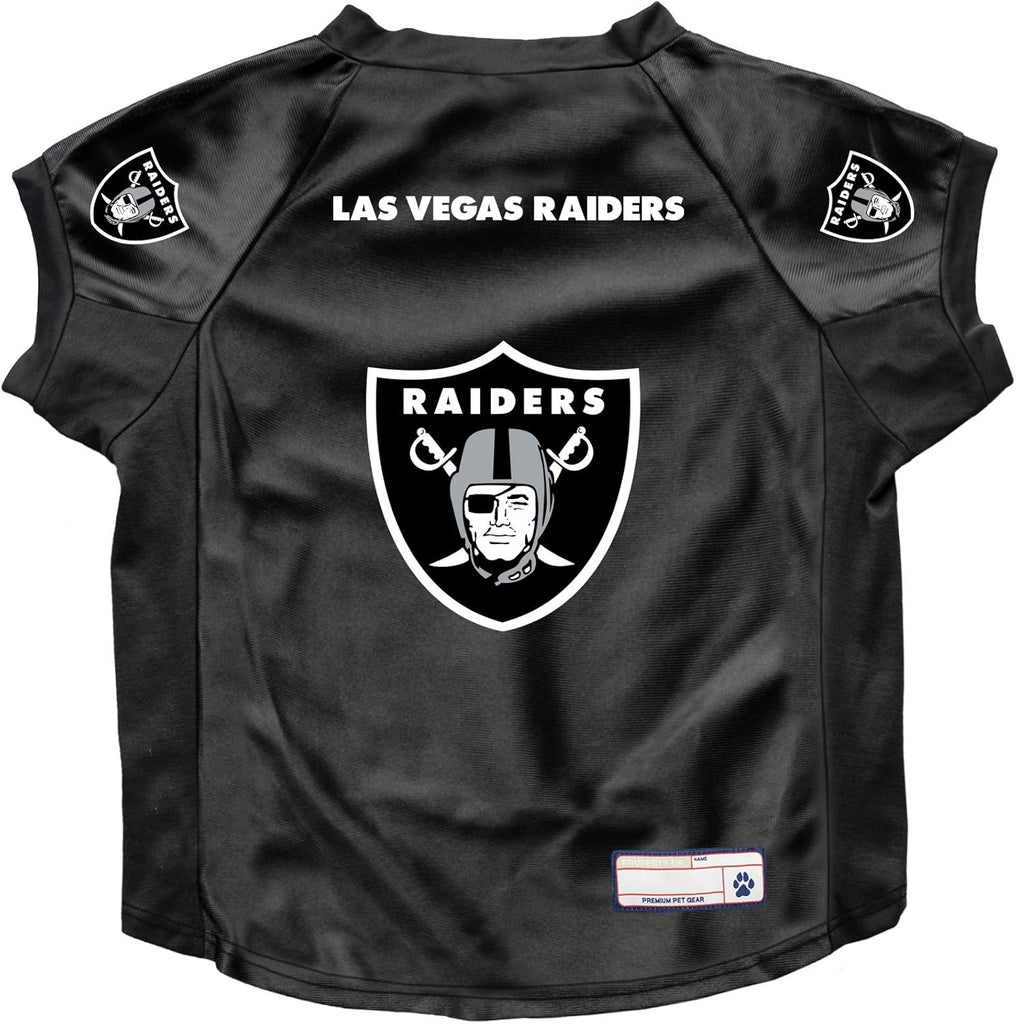 Las Vegas Raiders Pet Jersey Stretch Size Big Dog Alternate