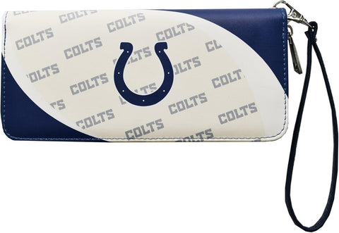Indianapolis Colts Wallet Curve Organizer Style Alternate Design