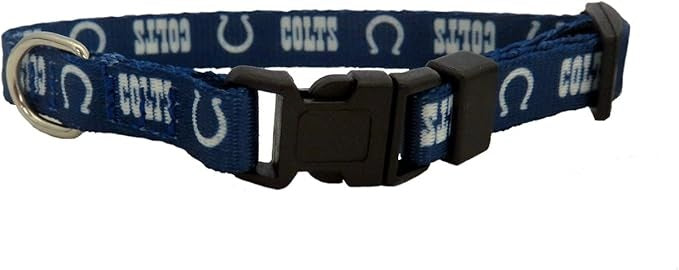 Indianapolis Colts Pet Collar Size Alternate