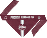 Mississippi State Bulldogs Pet Bandanna Size