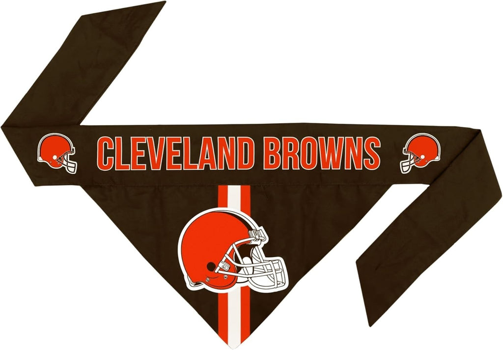Cleveland Browns Pet Bandanna Size