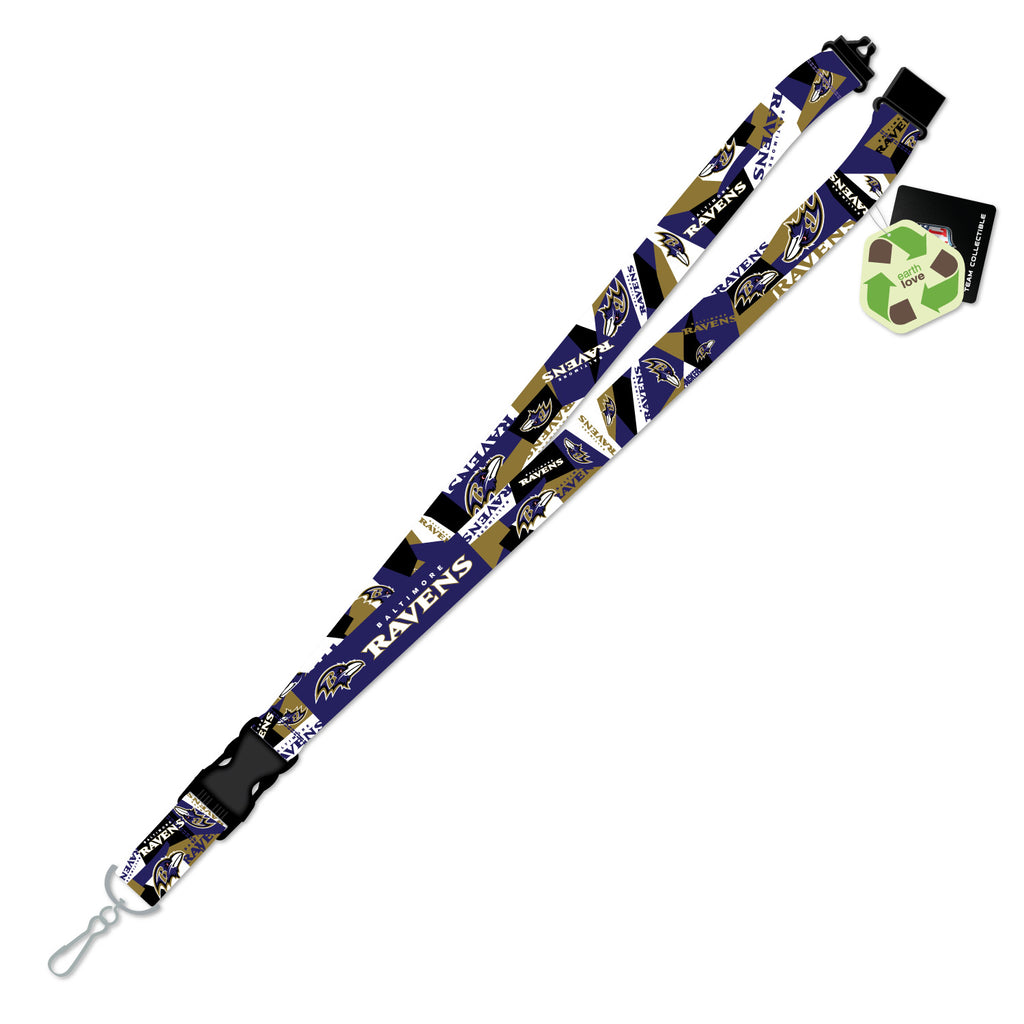 Baltimore Ravens Lanyard Shattered Design