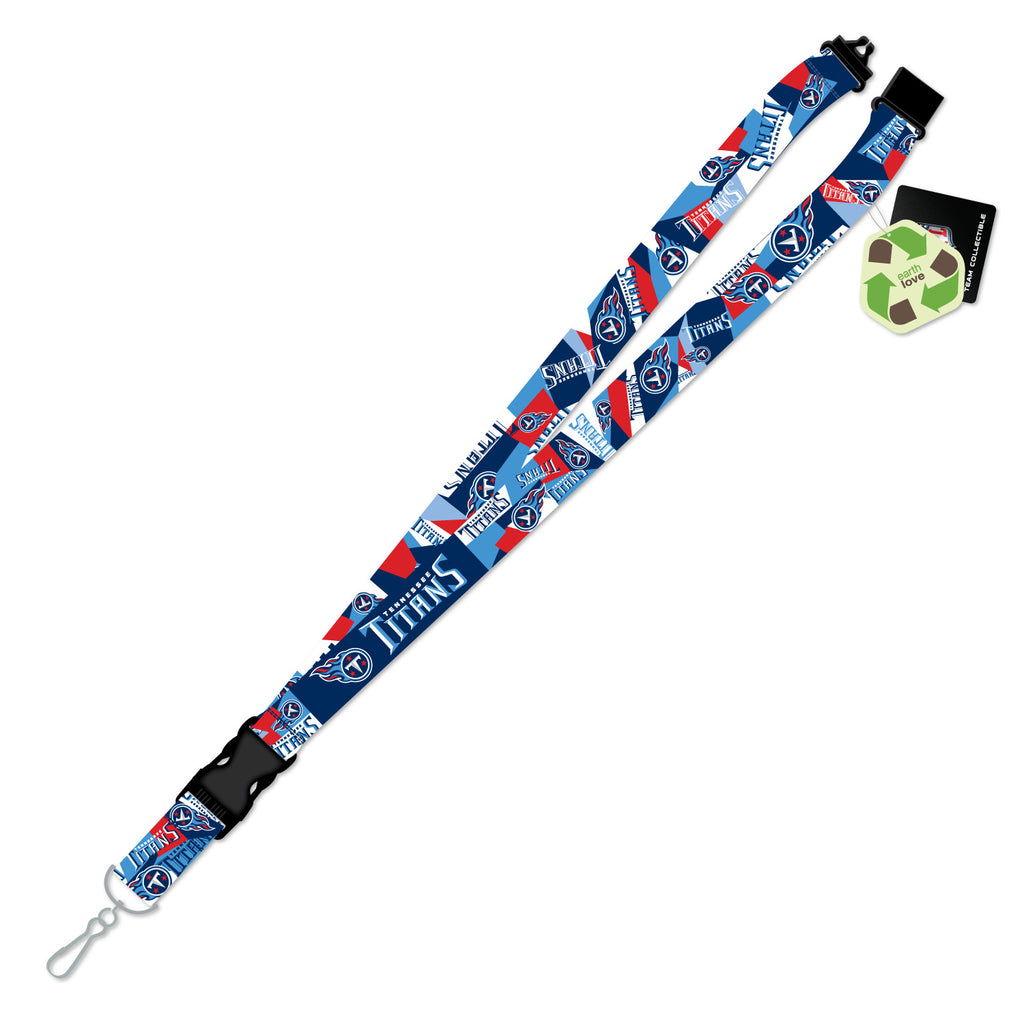 Tennessee Titans Lanyard Shattered Design