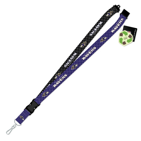 Baltimore Ravens Lanyard Sustainable Diamond Plate