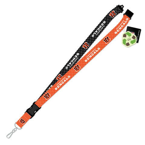 Cincinnati Bengals Lanyard Sustainable Diamond Plate