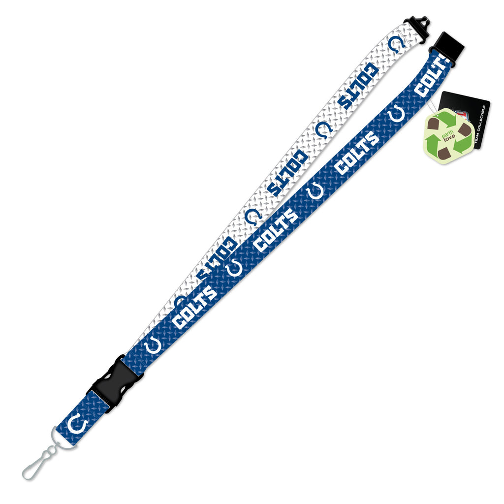 Indianapolis Colts Lanyard Sustainable Diamond Plate