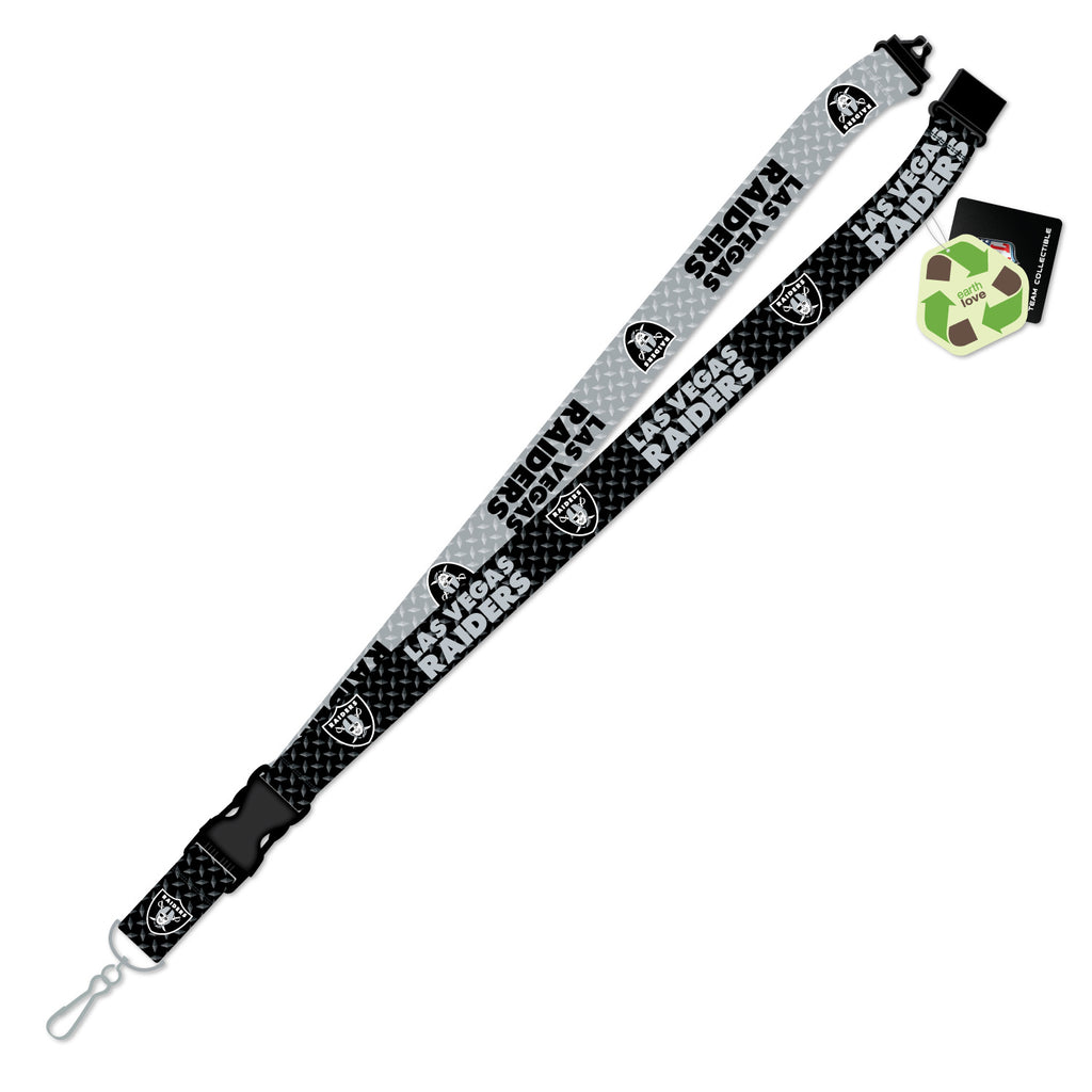 Las Vegas Raiders Lanyard Sustainable Diamond Plate