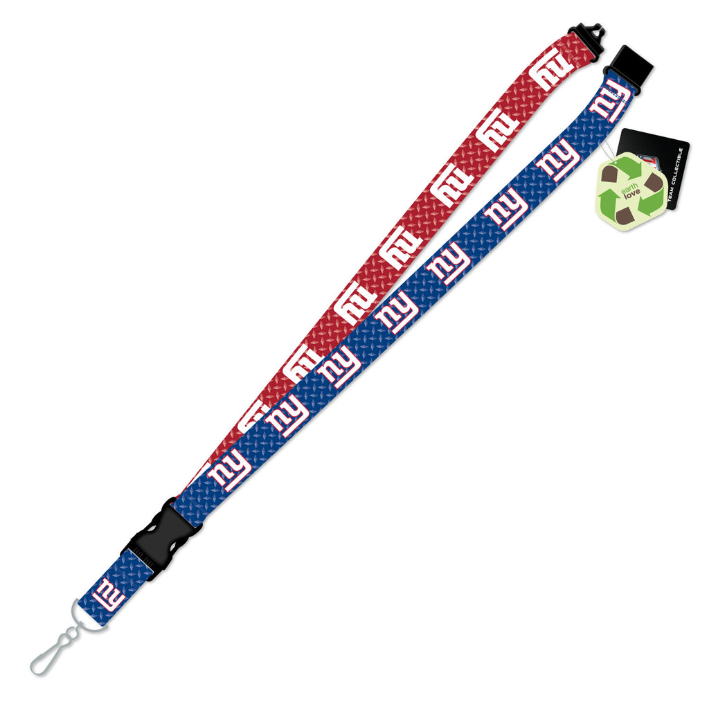 New York Giants Lanyard Sustainable Diamond Plate