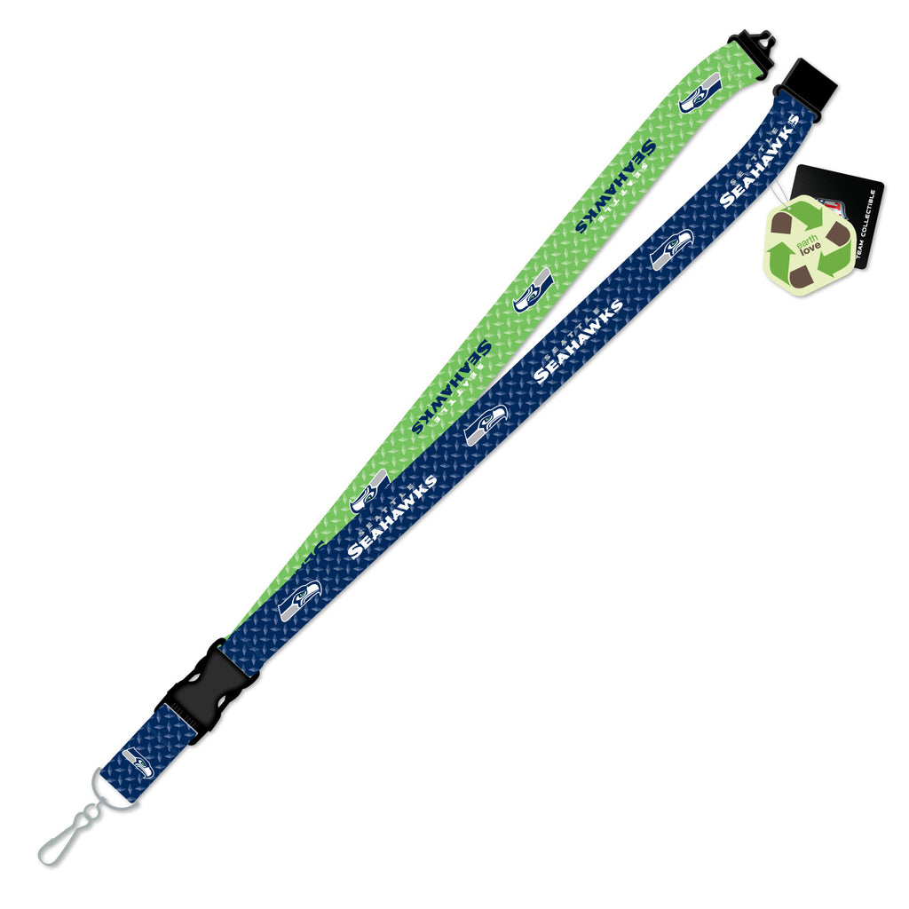 Seattle Seahawks Lanyard Sustainable Diamond Plate