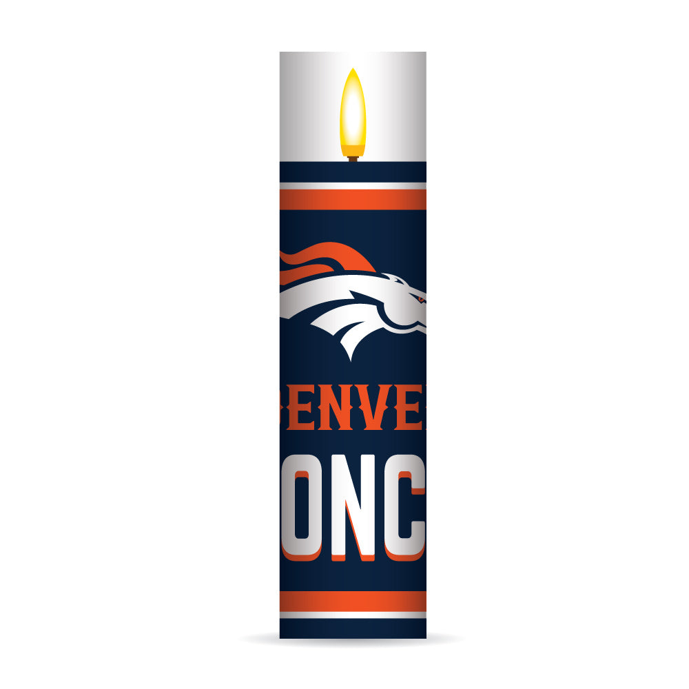 Denver Broncos Candle Electronic